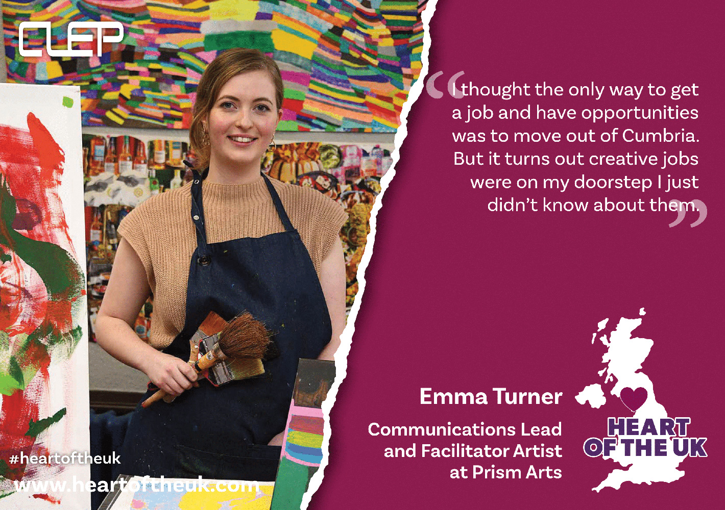 Heart of the UK: It turns out creative jobs were on my doorstep, I just didn't know about them. (Photo of Emma Turner)