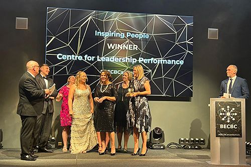 Centre for Leadership Performance Wins 'Inspiring People' Award for Lifelong Impact