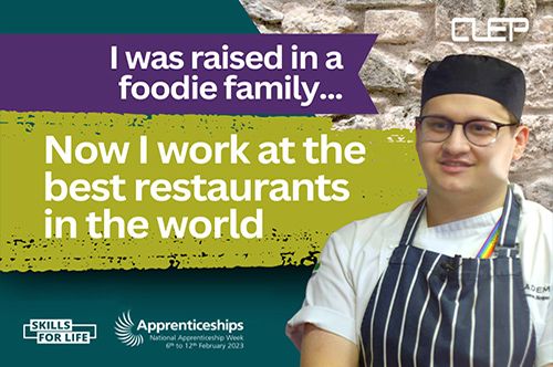 “I was raised in a foodie family... now I work at the best restaurants in the world” – National Apprenticeship Week: Harvey’s Story