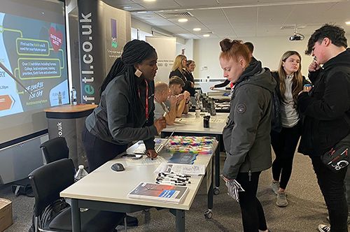 Employers share expertise with young people at Careers Fair