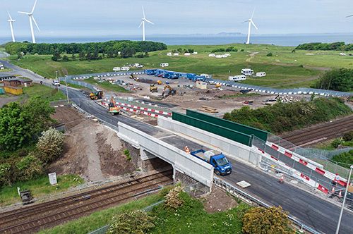 Port of Workington railway bridge reopens to motorists
